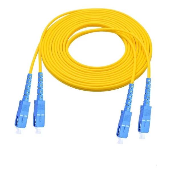 Optical Fiber Patch Cord 3mm LSZH SC APC to SC UPC 1m 2m 3m Single Mode High
