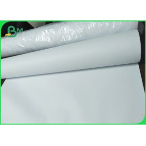 Uncoated White Bond Engineering Paper 24" x 150ft CAD Plotter Paper 2" core
