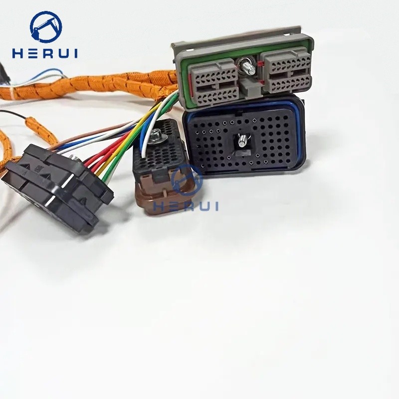 Diesel Engine Test Wire Harness C6.4 6.6 C7 C15 C9 3126B CAT Diagnostic Engine Wiring Harness Test