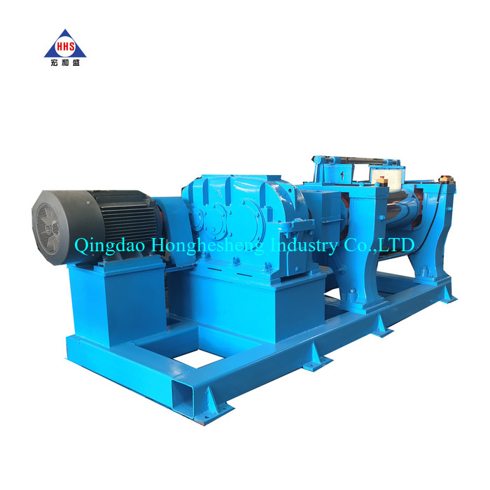 XK 400 Rubber Mixing Mill Machine 18kg 35KG Capacity For Plastic
