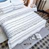 Buy cheap 100% Cotton Printed Hotel Bedding Sets Bed Linens Customized Logo Accepted from wholesalers