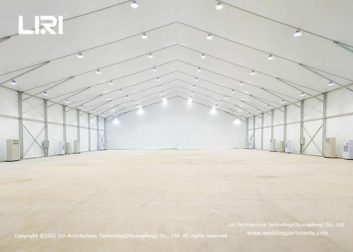 Big Aluminum Event Marquee Tent With Sandwich Hard Walls Hanger Tent Warehouse Tent