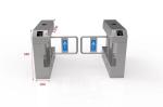Single Lane 1000mm Swing Barrier Turnstile With Fingerprint