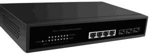  3 Gigabit SFP Web Management Fiber Optic Switches of IGMP Snooping 4 Ports RJ45 Manufactures