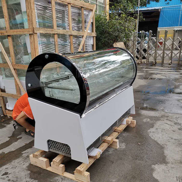 790mm 475W Commercial Ice Cream Display Freezer