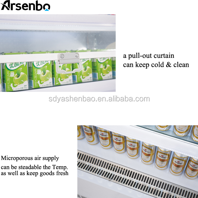 Durable Open Chiller Display