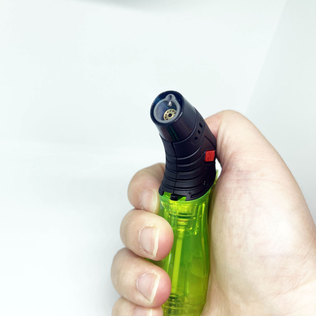 New Design Windproof Clock Multifunction Premium Blue Flame Torch Cigar Lighter Relief Cool Lighters Custom Watch Lighter