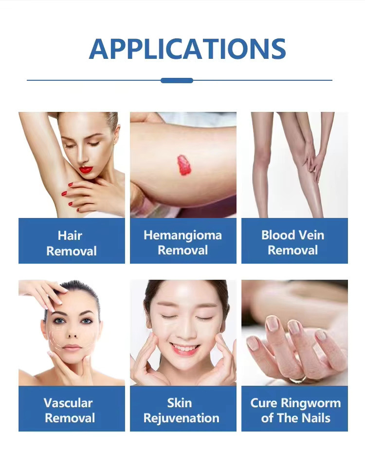 Beauty Salon Hair Removal Laser Machine 1200W For Smooth / Silky Skin
