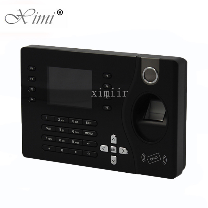TCP / IP Communication Biometric Time Attendance Machine RFID Card Reader
