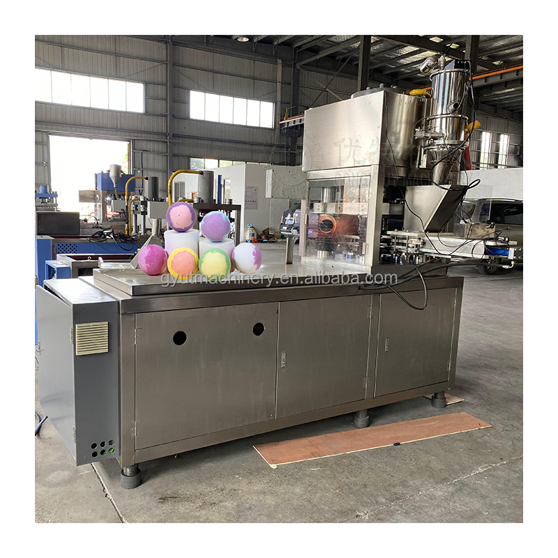 Manual Fizzy Bubble Ball Press Machine for Hand Made Bath Salt Bomb Making 20KG Weight