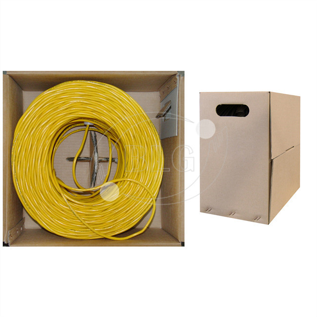 4 Pairs Cat5e Network Ethernet Cable UTP Communication 24AWG Solid Conductor