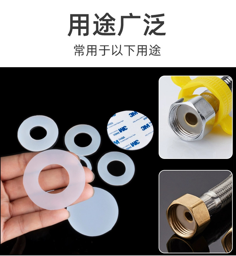 food grade Silicone Washer / Silicone O Ring high Flexibility