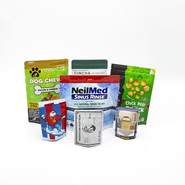 Customized Food Packaging Bags Plastic Composite Bags Grains Coffee Pet Food