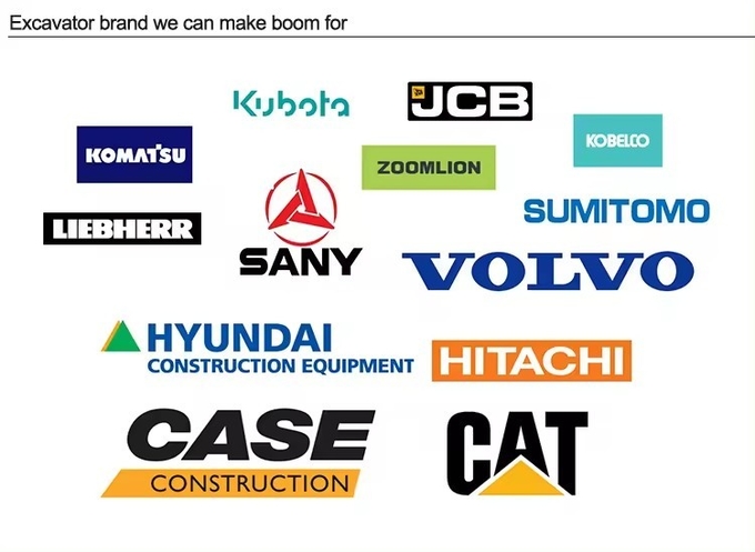 Q355B Long Reach Excavator Arm, Excavator Long Boom for CAT320 PC360 ZX490