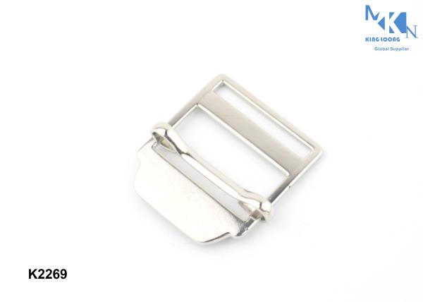 Fashion Style Metal Belt Buckle 25mm Pin Buckle Nickle Color Plating For Fabric