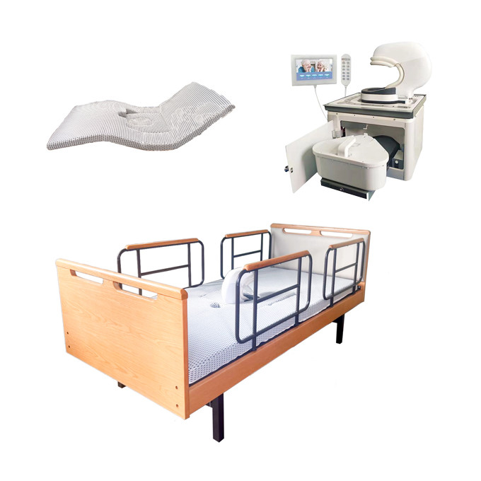 Intelligent Defecation Hospital Patient Beds Nursing Robot Smart Cleaning Toilet Integration