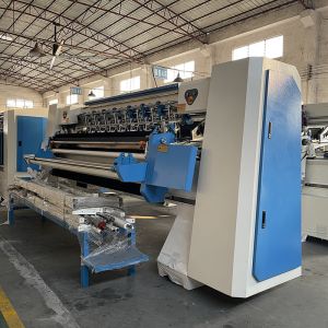 2450mm Width Industrial Quilting Machine High Speed Computerized Chain Stitch