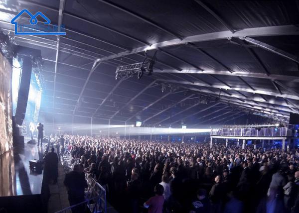 Permanent Commercial Marquee Aluminum Structures Custom Printed Tents For Tour