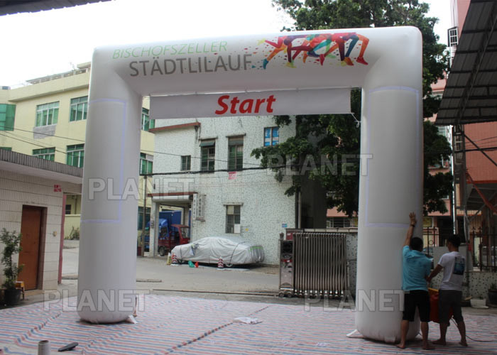 4x3m Commercial Inflatable Race Arch For Celebration And Holiday / Start Finish Arch