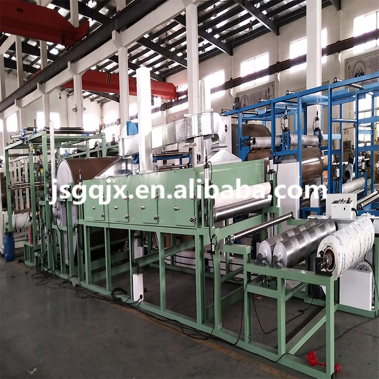 Video Technical Support Electric Heating Glue Abrasive Paper Laminating Bonding Machine