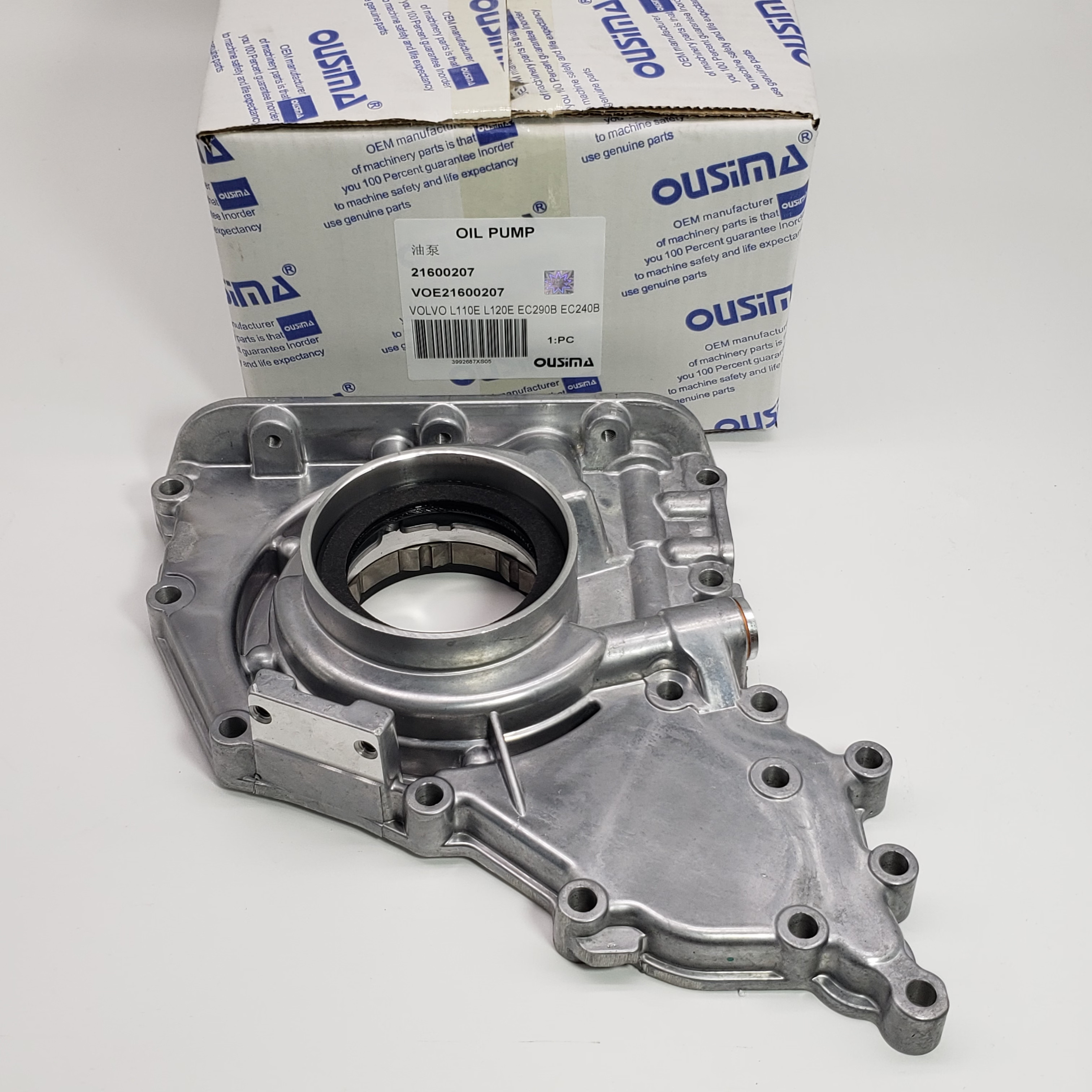 Oil Pump Housing 21600207 VOE21600207 For VOLVO EC240B EC290C EC300D