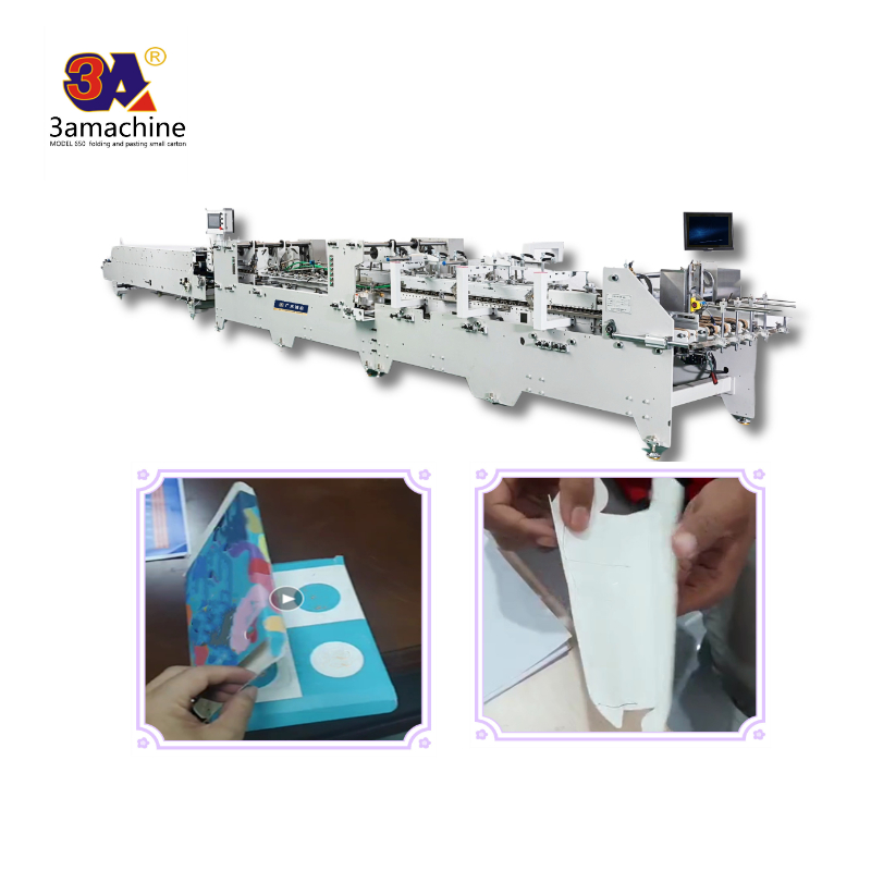 380V Voltage Carton Folder Gluer Machine for Automatic Corrugated Carton in 2022 Year