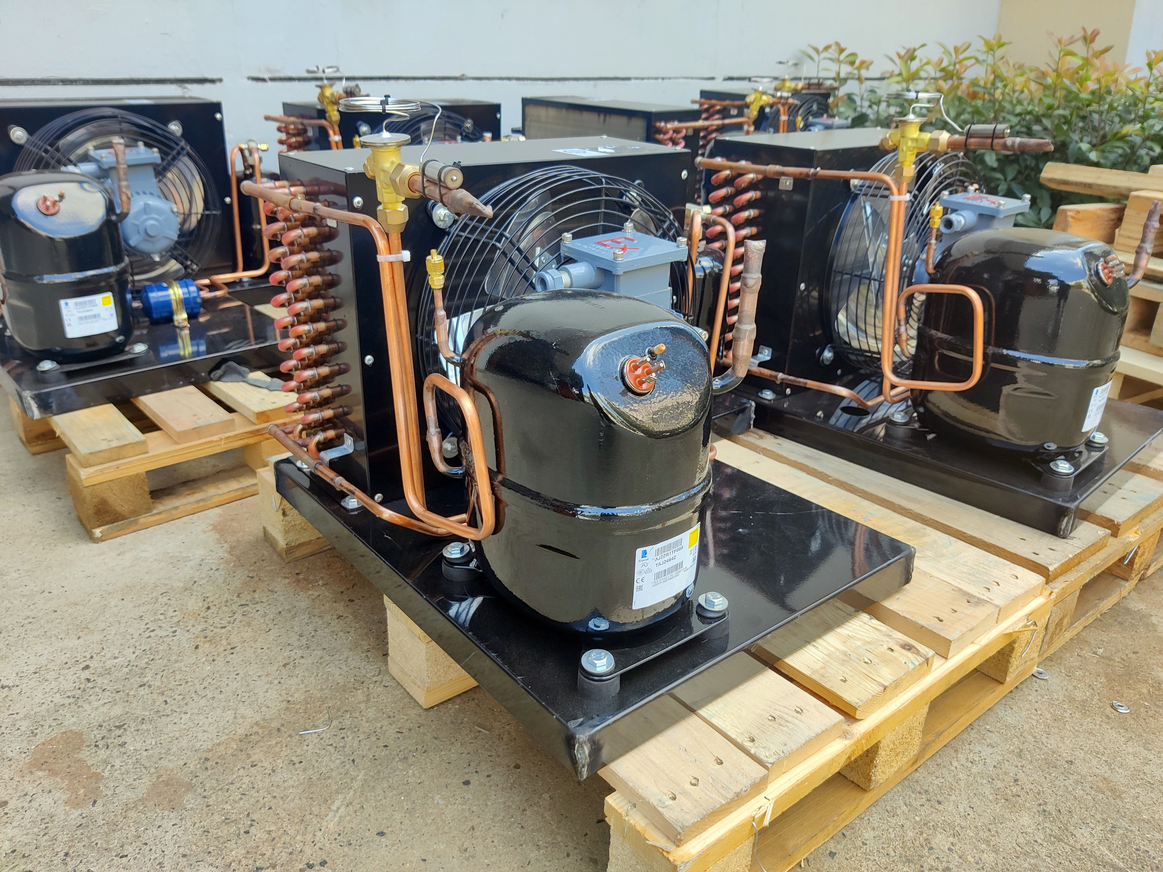 2HP Explosion Proof Refrigeration Condensing Unit Hermetic R404a TAJ2464Z