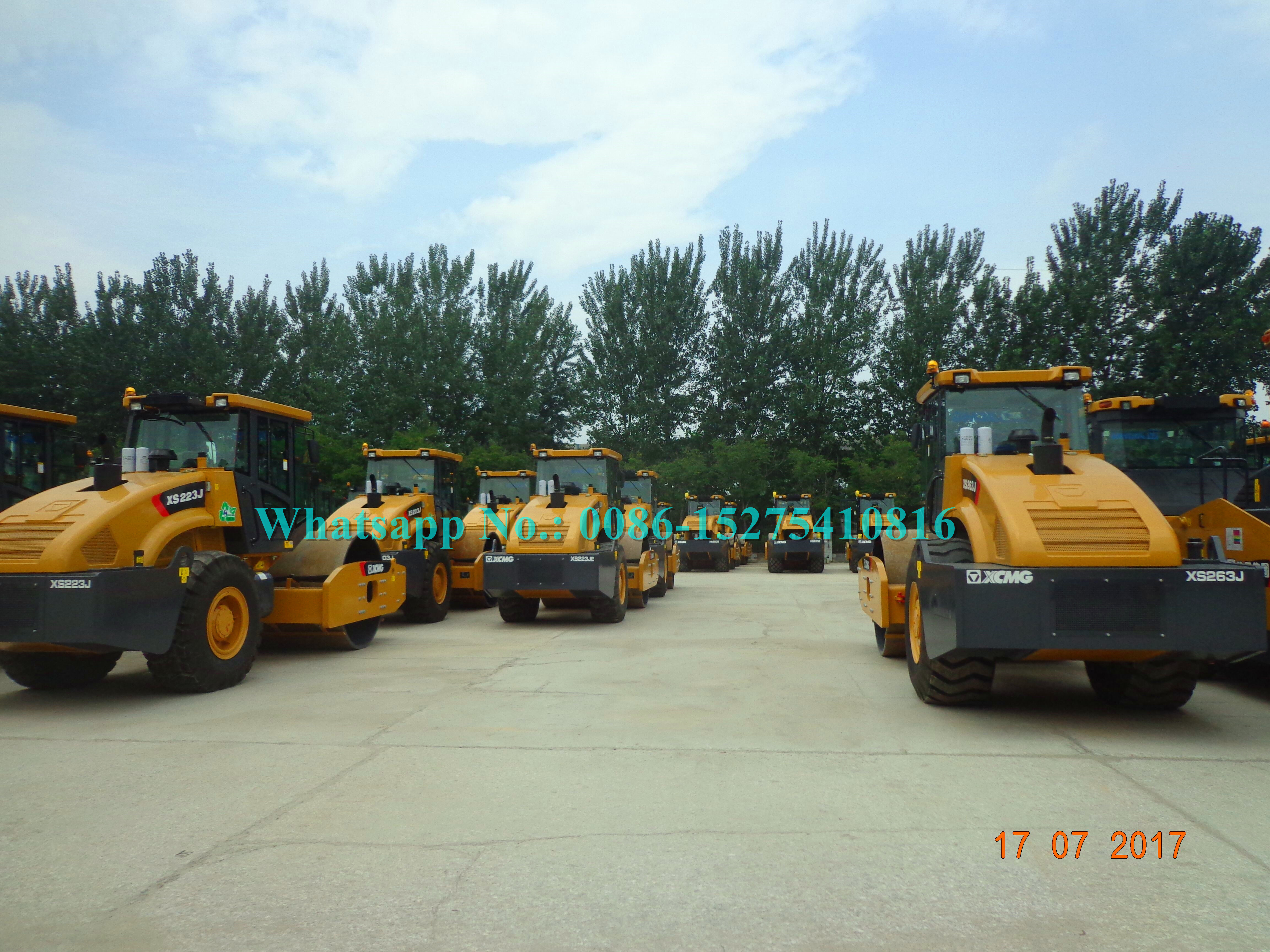 XCMG Road Construction Machinery 22 Ton Single Drum Roller Compactor S223J/XS223JE Model