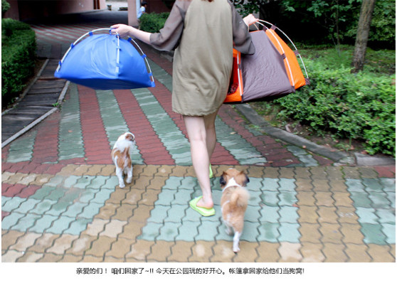 Outdoor sun protection small and medium-sized dog pet nest, special kennel cat litter puppy tent wholesale, spot