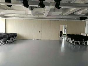  1230 MM Width Acoustic Partition Wall Interior Sliding Door Hotel Room Divider Manufactures