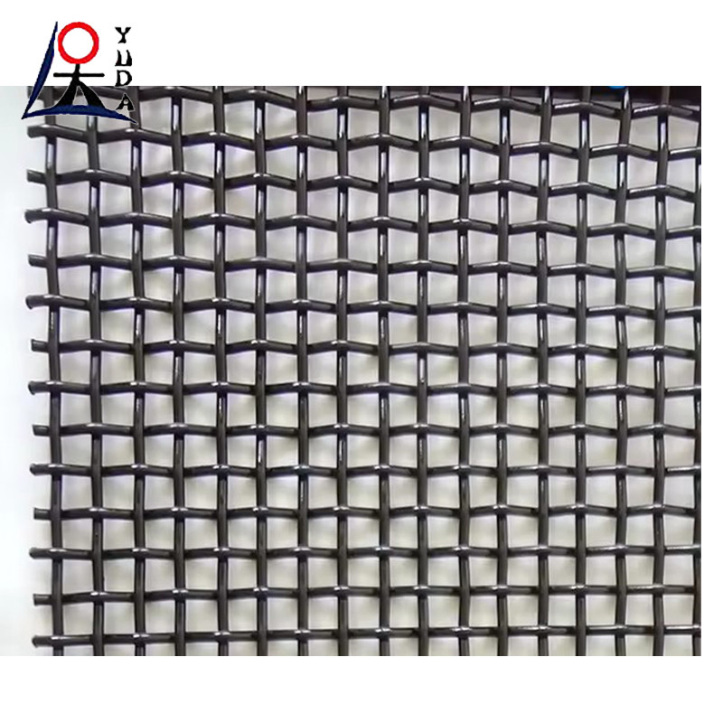 Woven Sand Vibrating Crimped Wire Mesh Closed Edge Mining Sieving Net