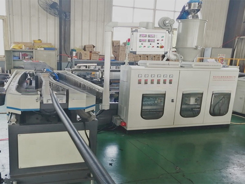 Innovative Products PE PVC Single Wall Corrugated Pipe Production Line