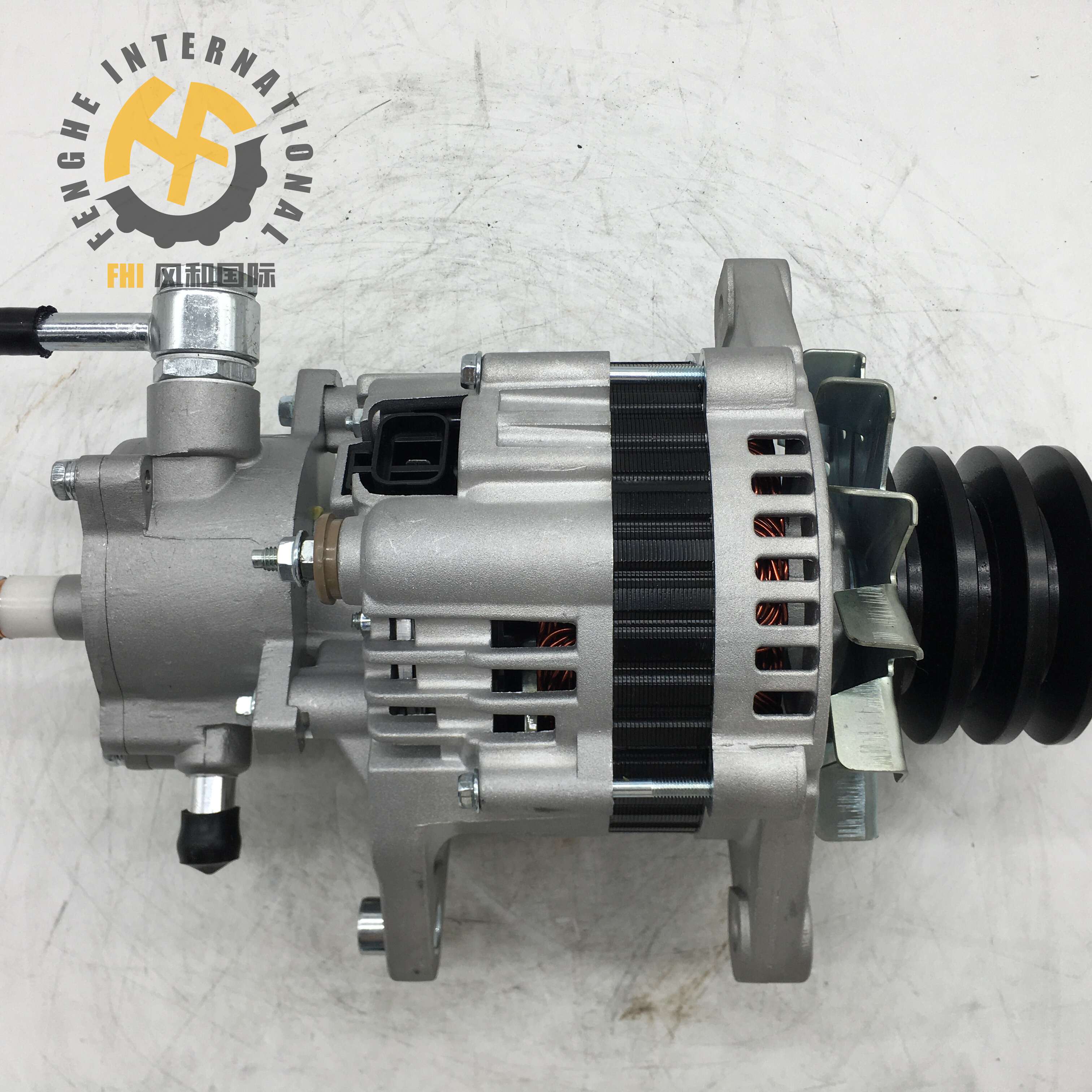 8971443921 Isuzu Car Alternator , 24V 50A 8971701602 4HF1 Alternator