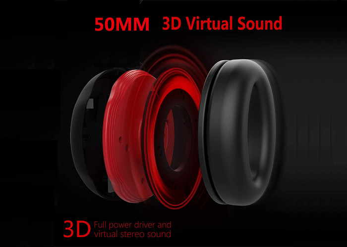 2.2m 7.1 Surround Sound Headsets 3.5plug Multi Platform PC PS4 Mac