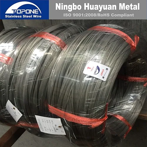 Cold Drawn Bright Stainless Steel Spring Wire Diameter 0.15mm - 12mm