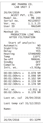MB Halogen Moisture Laboratory Analytical Balance