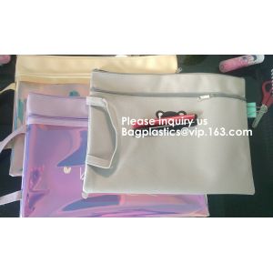  B4 A4 B5 A5 A6 zipper file office stationery Canvas zip document file bag,Promotional Items Stationeries File Mesh Docum Manufactures