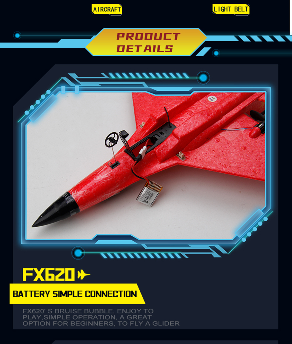 2 Modes Airplane Toy 2.4GHz Remote Control Combat Aircraft for Beginner Kids Easy to Fly and Fun Birthday Surprise