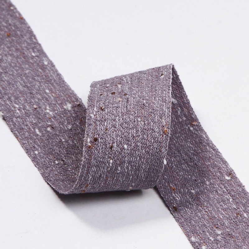 Double Face Cotton Linen Ribbon 6mm-40mm Custom Ribbon Rolls OEM