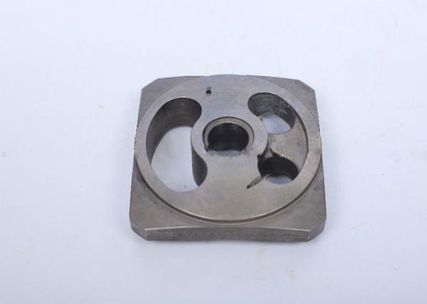 Hydraulic Pump Valve Plate Construction Machinery Parts ISO14001 Approval