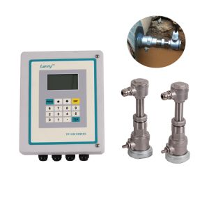 rs485 and 4-20mA wall mounted stainless steel insertion ultrasonic water