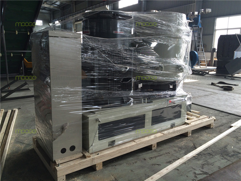 PVC PS Plastic Film Agglomerator PP PE HDPE Plastic Granulator For Home Use