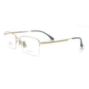 TD047 Titanium Frame with Rectangle Eye Shape