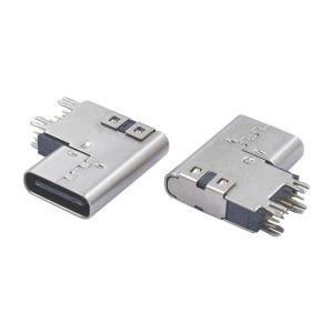  3.1 TYPE-C Side Plug Socket Vertical 90 14P Side Plug Connector USB3.1 Fast Charge Interface Manufactures