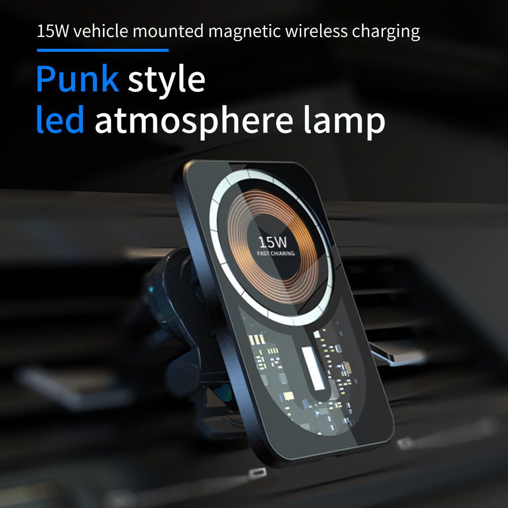 OEM Fast Magnetic Car Charger Wireless Car Phone Holder Customized