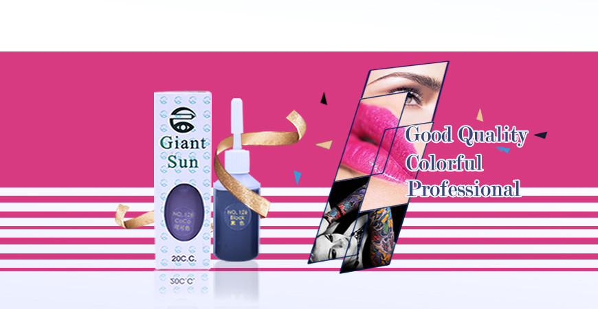 SGS Semi Permanent Makeup Pigment Original Tattoo Ink 20ml For Eyebrow Lip Tattoo