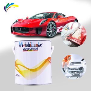 Pure White Car Paint Basecoat Anti UV Acrylic Resin Material