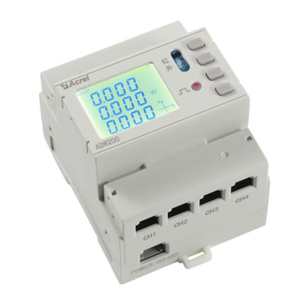 Acrel ADW200-D16-4S Rail Mount Meter With Optical Port Din Rail Kwh Energy Meter
