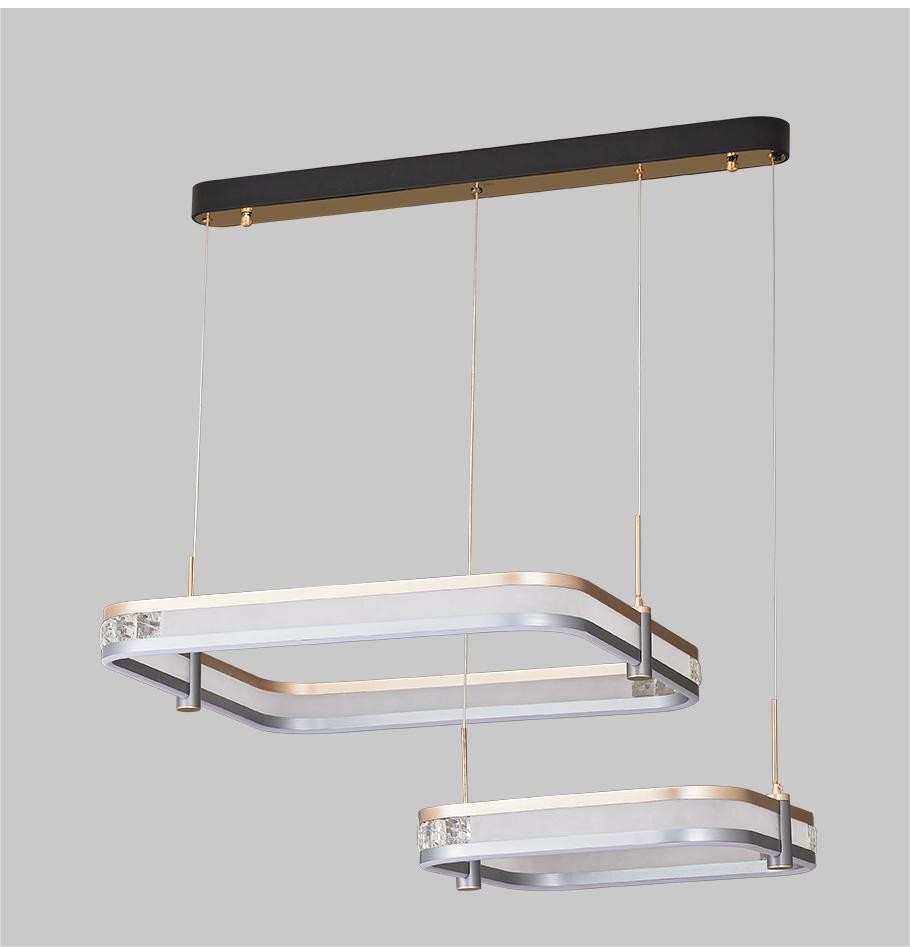 Art Modern Minimalist Waltz Chandelier 3000K/4000K/5700K+3000K