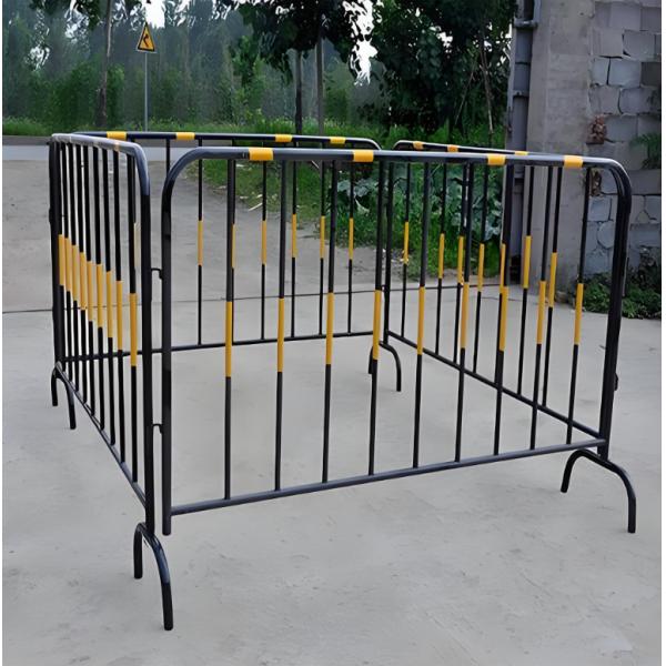 Quality 1*1.5M Powder Coated Temporary Barricade Events Crowd Control Barriers for sale